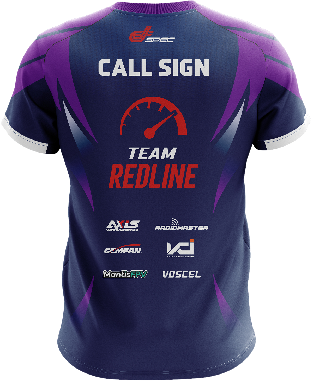 Hyper team jersey rear